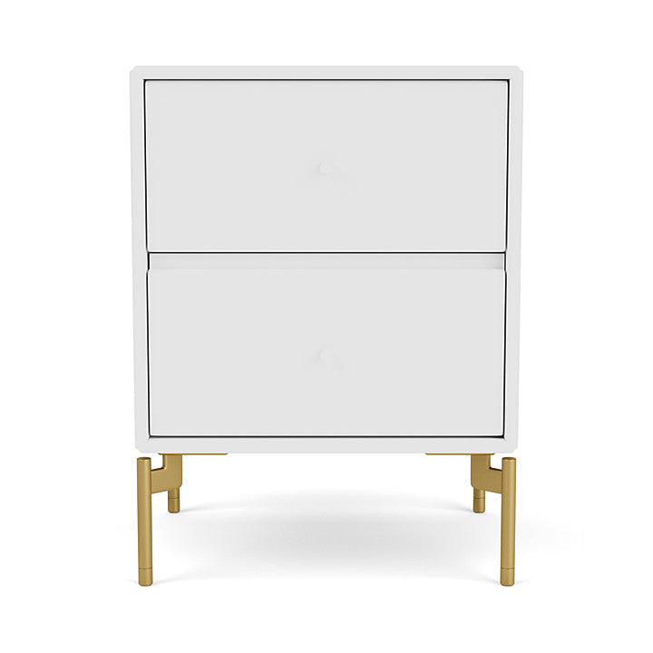 [product_category]-Montana Drift Drawer Module With Legs, New White/Brass-Montana Furniture-5714322205641-000DRIFT-101-09-MON-2