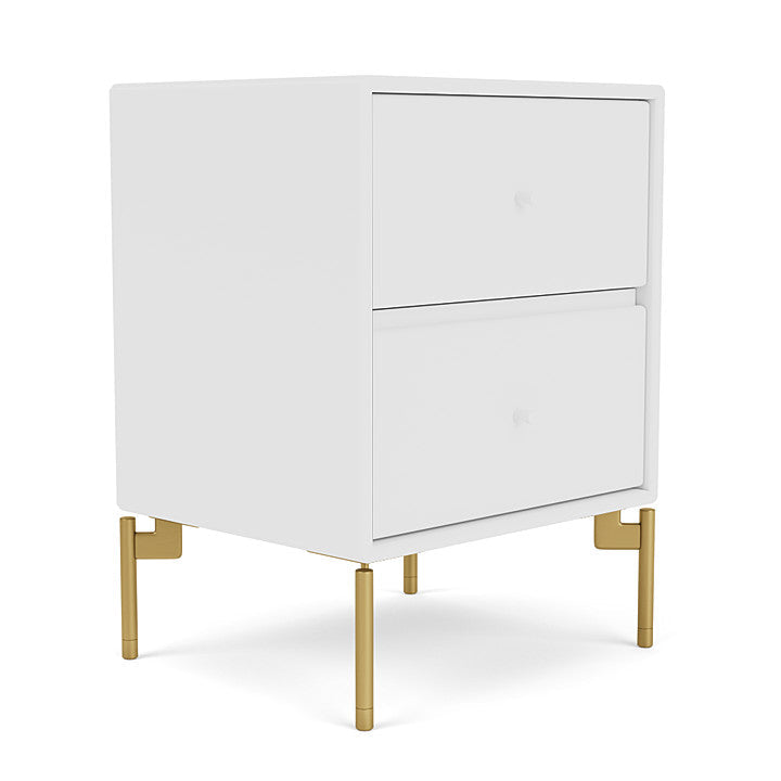 [product_category]-Montana Drift Drawer Module With Legs, New White/Brass-Montana Furniture-5714322205641-000DRIFT-101-09-MON-3