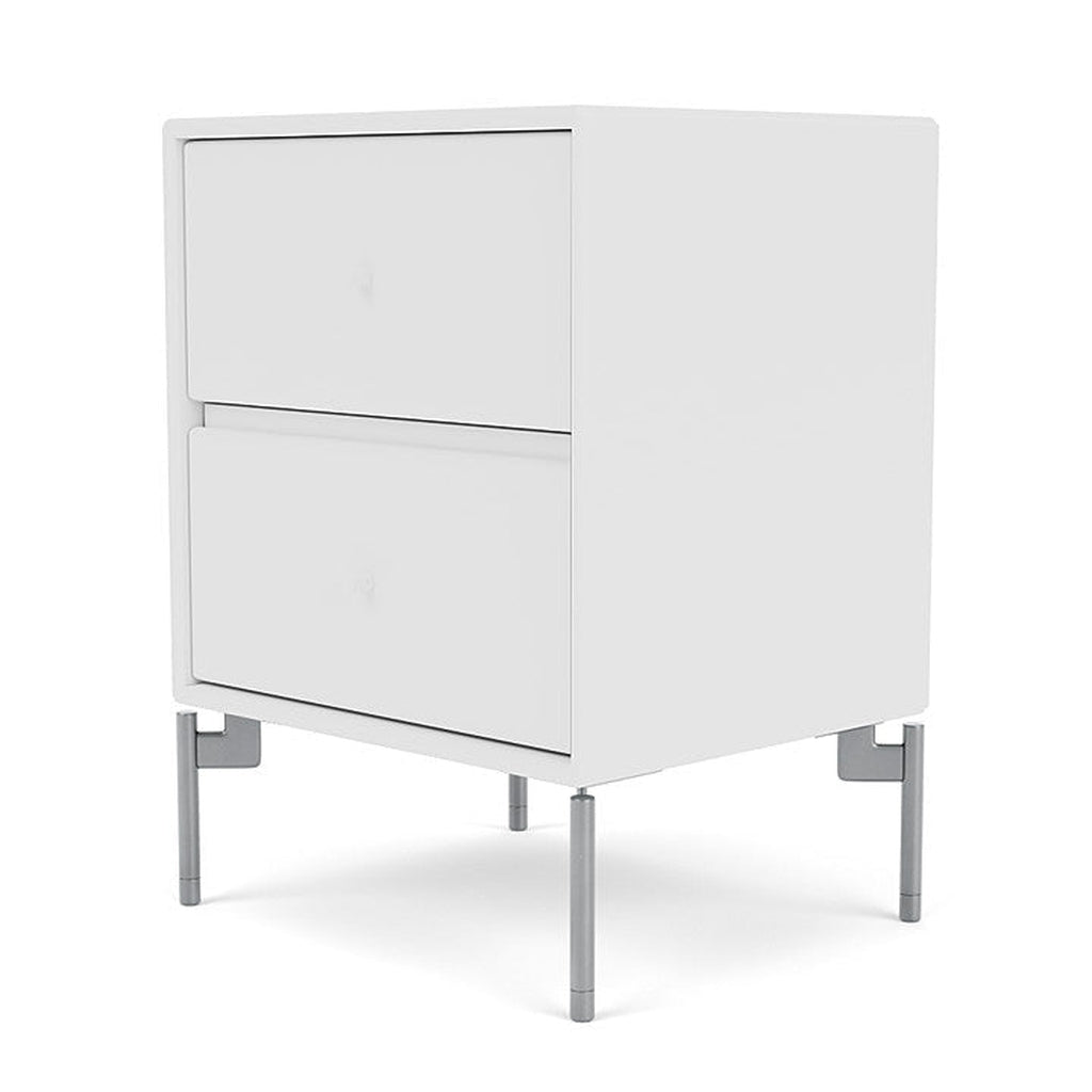 [product_category]-Montana Drift Drawer Module With Legs, New White/Matt Chrome-Montana Furniture-5714322205573-000DRIFT-101-01-MON-1