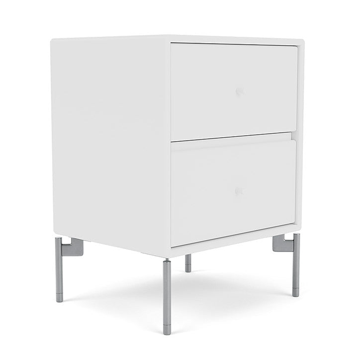 [product_category]-Montana Drift Drawer Module With Legs, New White/Matt Chrome-Montana Furniture-5714322205573-000DRIFT-101-01-MON-3