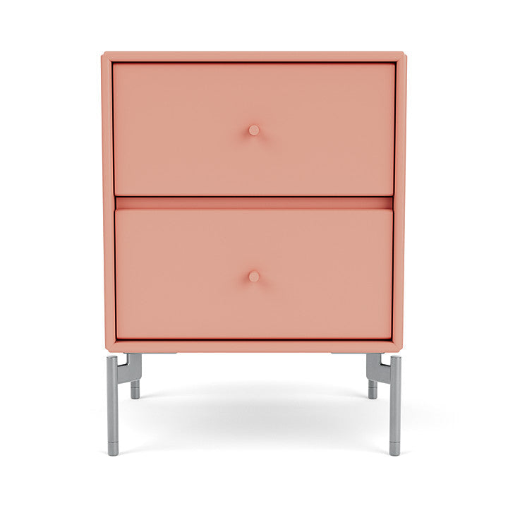 [product_category]-Montana Drift Drawer Module With Legs, Rhubarb/Matt Chrome-Montana Furniture-5714322383615-000DRIFT-151-01-MON-2
