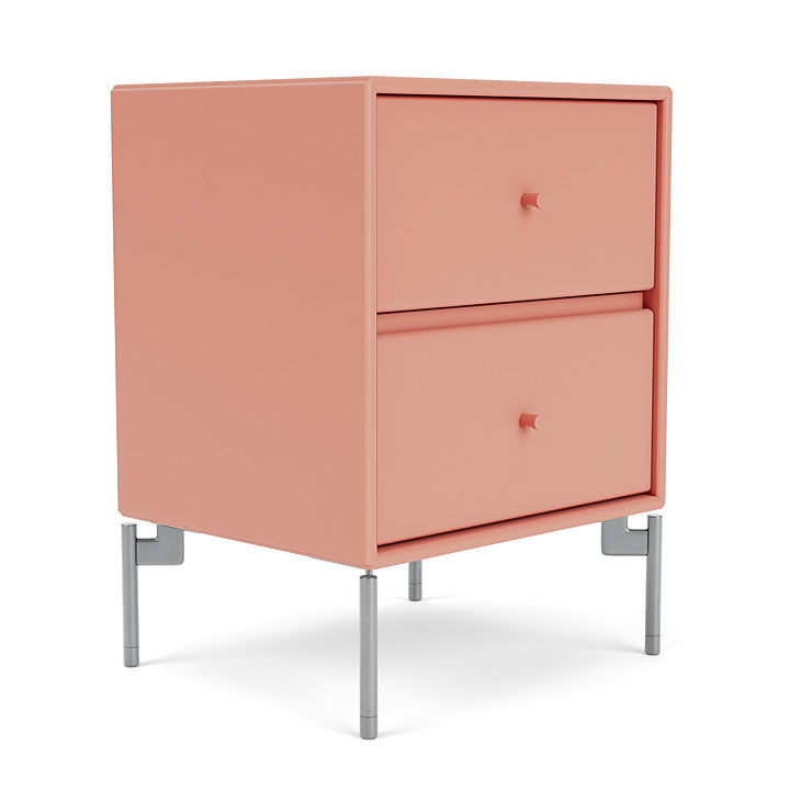[product_category]-Montana Drift Drawer Module With Legs, Rhubarb/Matt Chrome-Montana Furniture-5714322383615-000DRIFT-151-01-MON-3