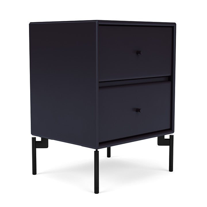 [product_category]-Montana Drift Drawer Module With Legs, Shadow/Black-Montana Furniture-5714322383394-000DRIFT-147-03-MON-3