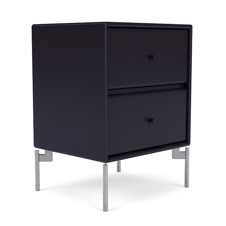 [product_category]-Montana Drift Drawer Module With Legs, Shadow/Matt Chrome-Montana Furniture-5714322383370-000DRIFT-147-01-MON-3