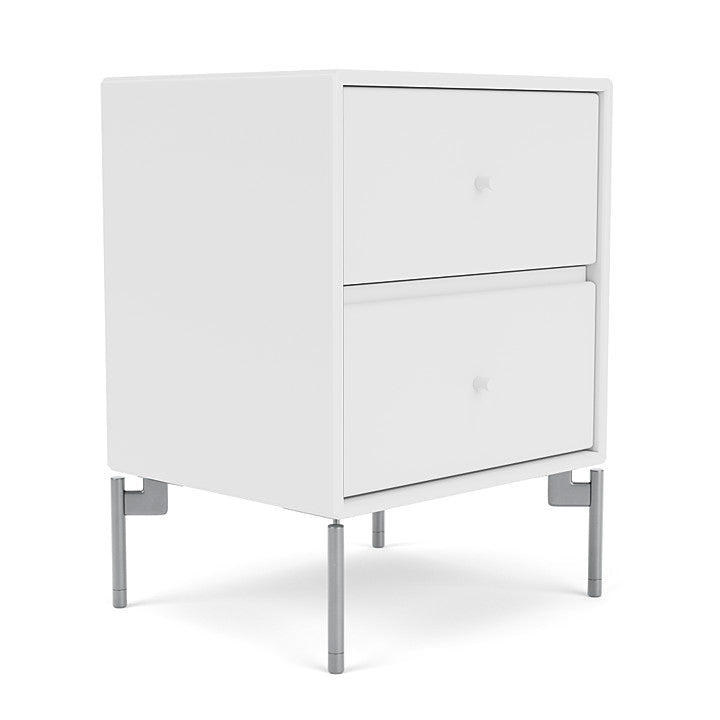 [product_category]-Montana Drift Drawer Module With Legs, Snow White/Matt Chrome-Montana Furniture-5714322384889-000DRIFT-38-01-MON-3