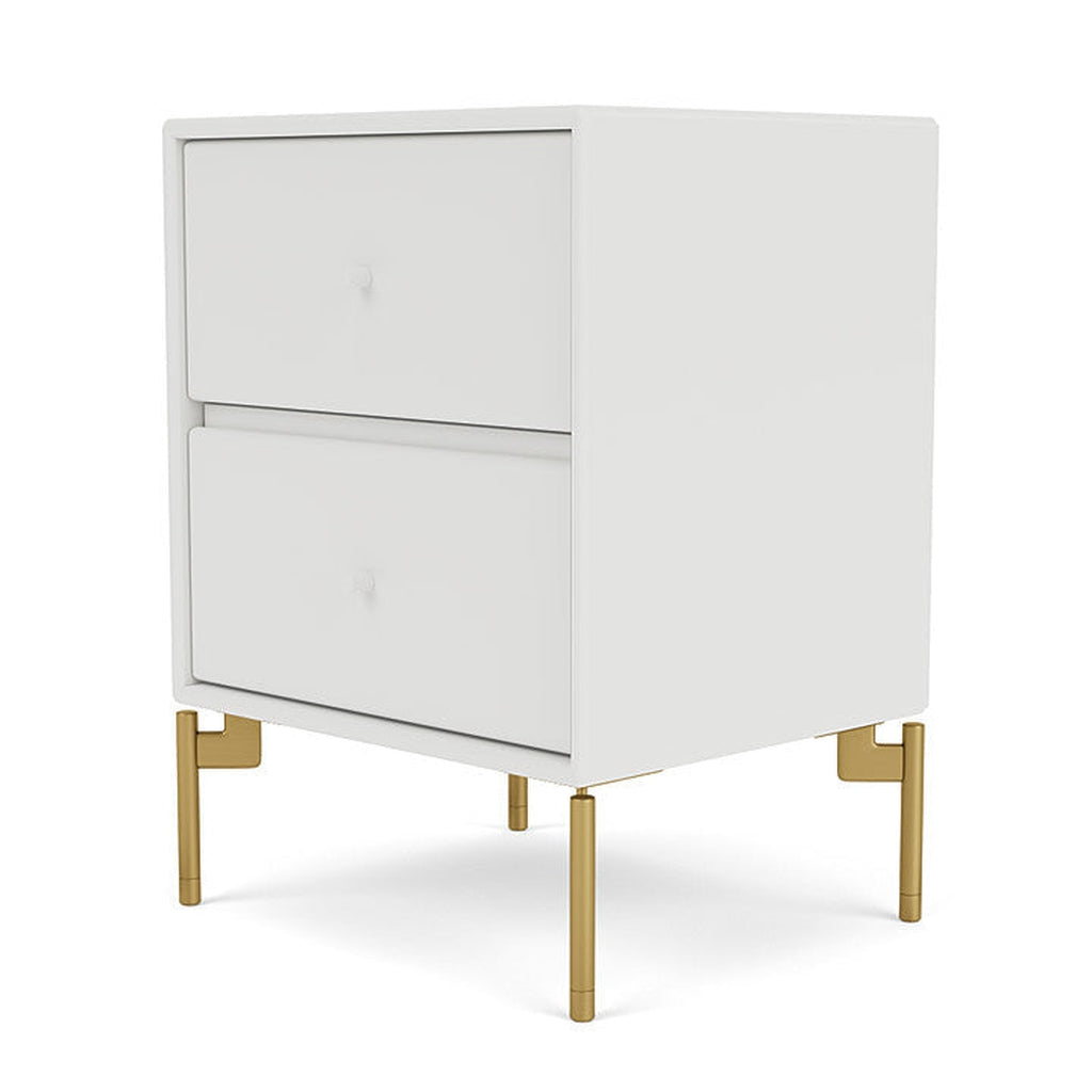 [product_category]-Montana Drift Drawer Module With Legs, White/Brass-Montana Furniture-5714322382359-000DRIFT-01-09-MON-1