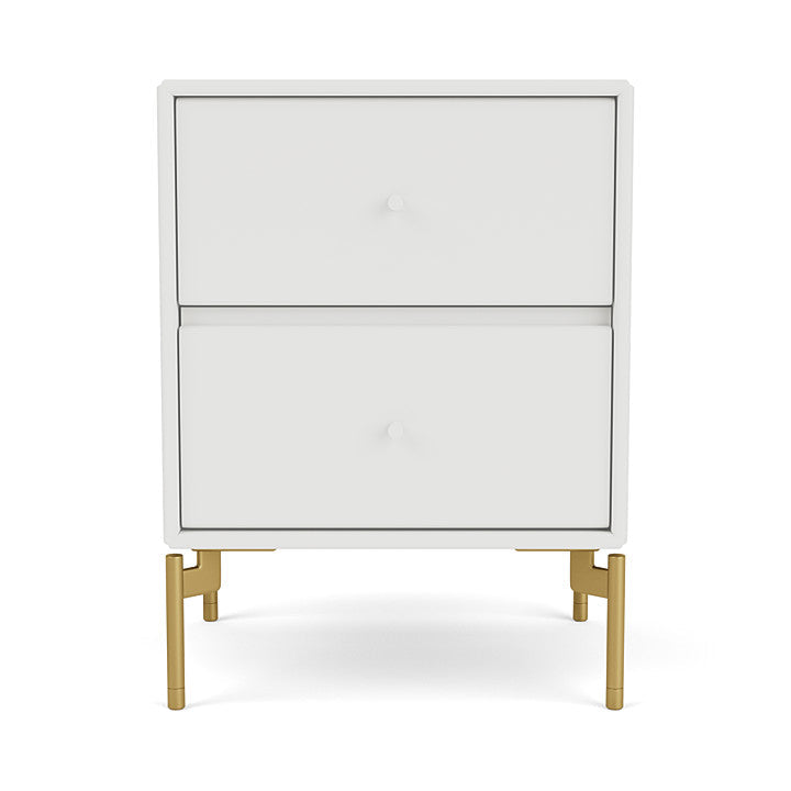 [product_category]-Montana Drift Drawer Module With Legs, White/Brass-Montana Furniture-5714322382359-000DRIFT-01-09-MON-2