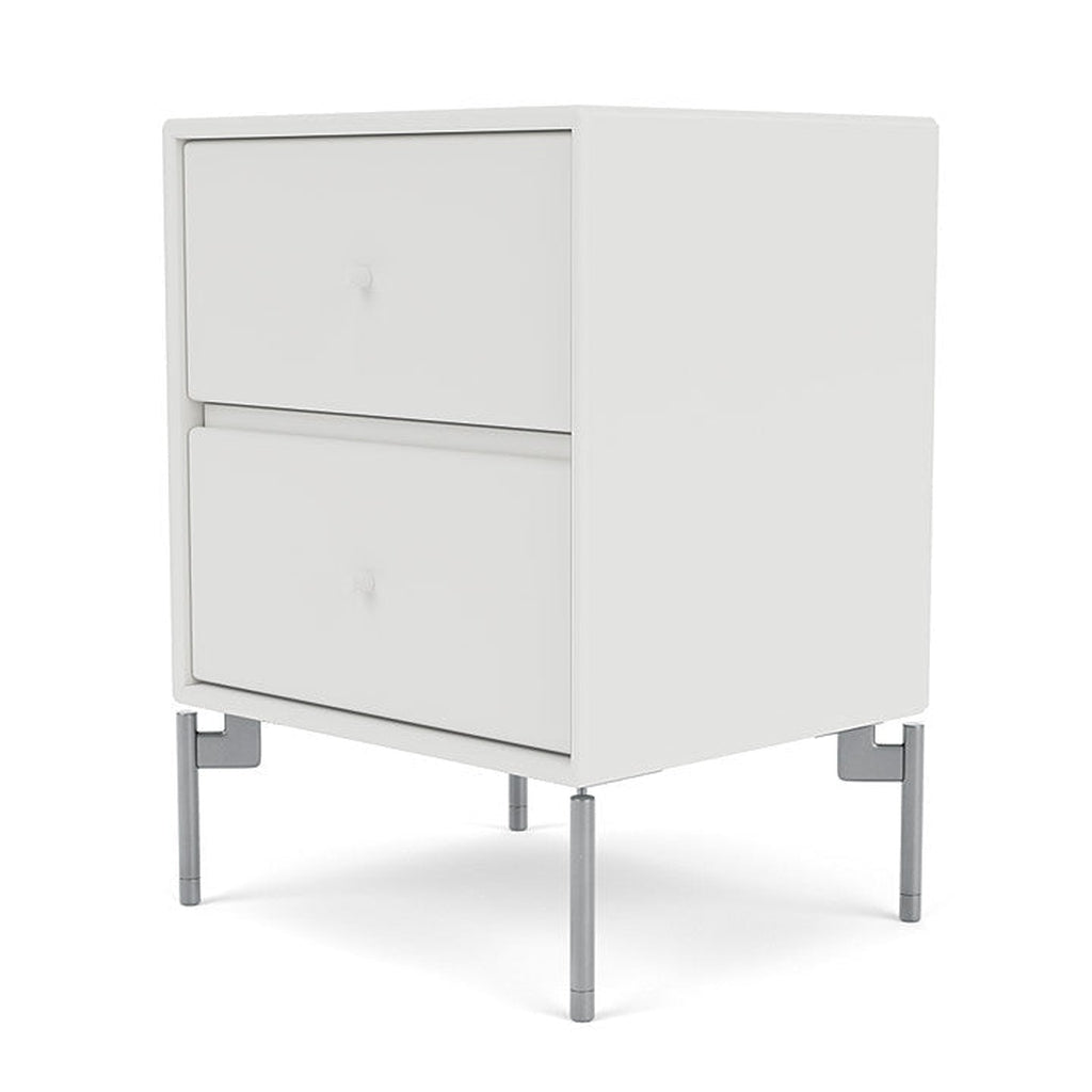 [product_category]-Montana Drift Drawer Module With Legs, White/Matt Chrome-Montana Furniture-5714322382281-000DRIFT-01-01-MON-1