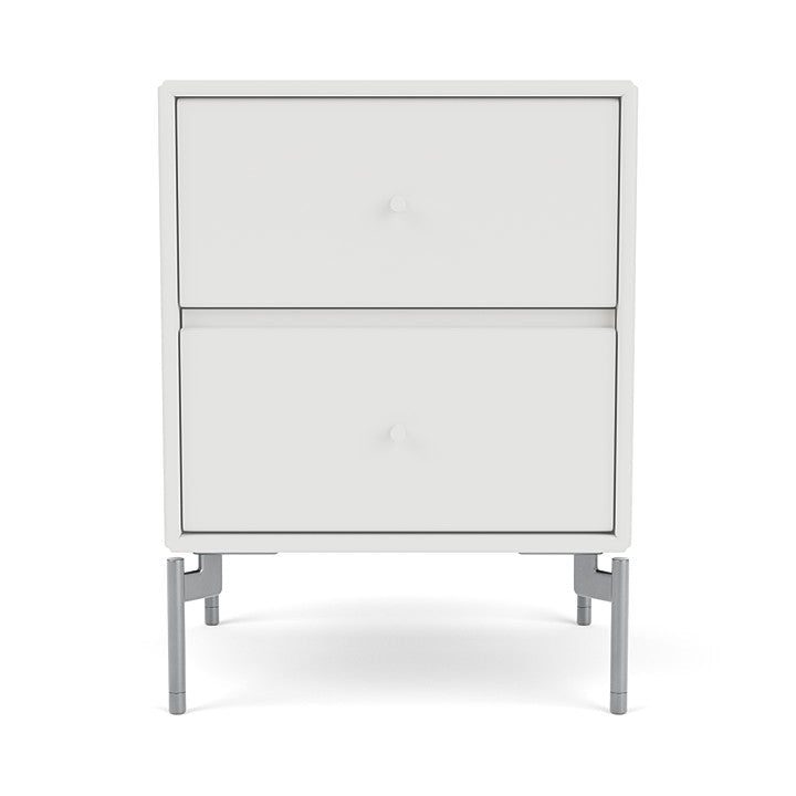[product_category]-Montana Drift Drawer Module With Legs, White/Matt Chrome-Montana Furniture-5714322382281-000DRIFT-01-01-MON-2