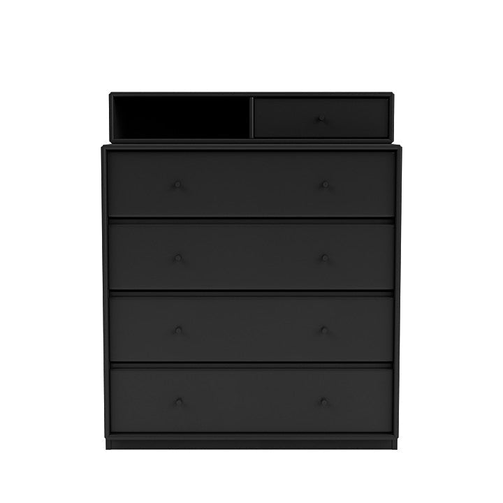 [product_category]-Montana Keep Chest Of Drawers With 3 Cm Plinth, Black-Montana Furniture-5714322260404-0000KEEP-05-06-MON-2