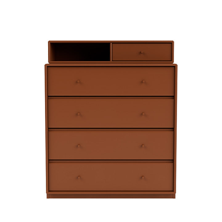[product_category]-Montana Keep Chest Of Drawers With 3 Cm Plinth, Hazelnut Brown-Montana Furniture-5714322261609-0000KEEP-146-06-MON-2