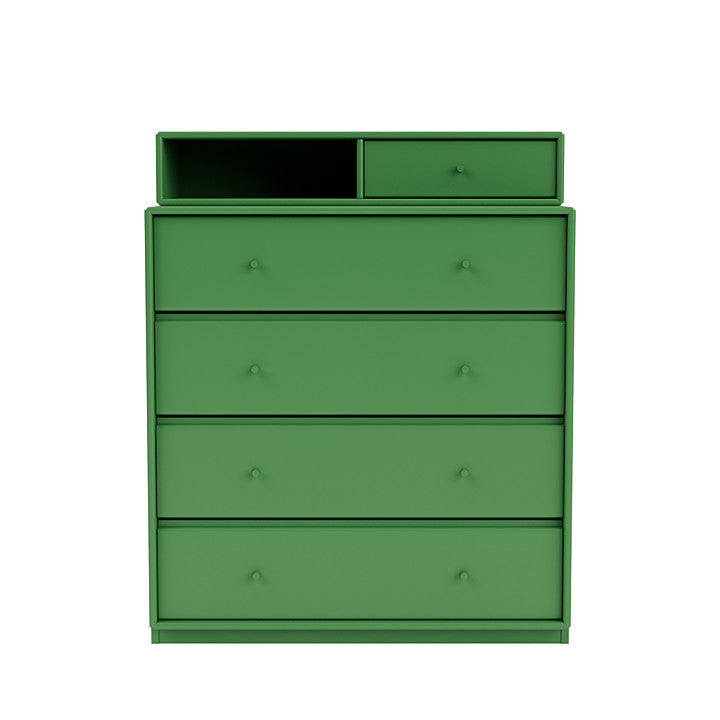 [product_category]-Montana Keep Chest Of Drawers With 3 Cm Plinth, Parsley Green-Montana Furniture-5714322262088-0000KEEP-152-06-MON-2