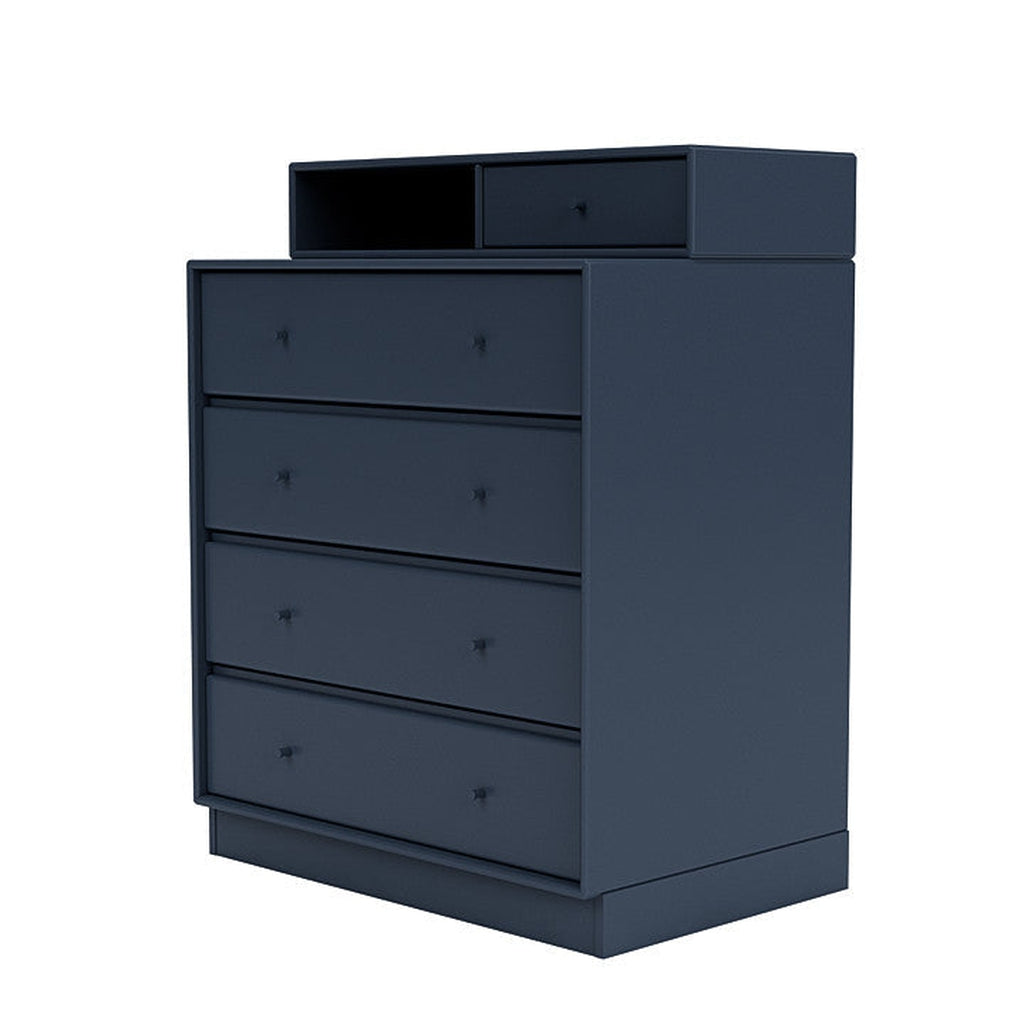 [product_category]-Montana Keep Chest Of Drawers With 7 Cm Plinth, Juniper Blue-Montana Furniture-5714322260978-0000KEEP-138-07-MON-1