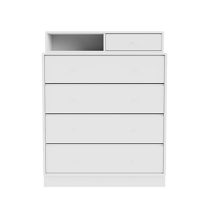 [product_category]-Montana Keep Chest Of Drawers With 7 Cm Plinth, New White-Montana Furniture-5714322260657-0000KEEP-101-07-MON-2