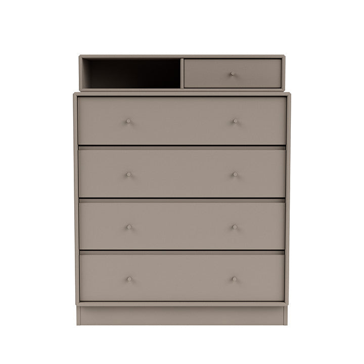 [product_category]-Montana Keep Chest Of Drawers With 7 Cm Plinth, Truffle Grey-Montana Furniture-5714322261210-0000KEEP-141-07-MON-2
