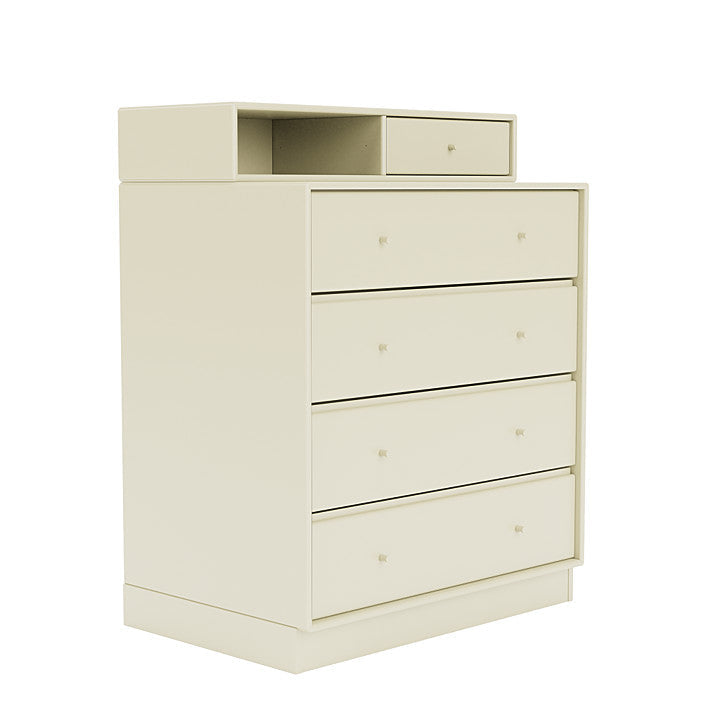 [product_category]-Montana Keep Chest Of Drawers With 7 Cm Plinth, Vanilla White-Montana Furniture-5714322261937-0000KEEP-150-07-MON-3