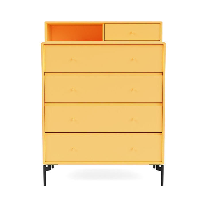 [product_category]-Montana Keep Chest Of Drawers With Legs, Acacia/Black-Montana Furniture-5715288346270-0000KEEP-166-03-MON-2