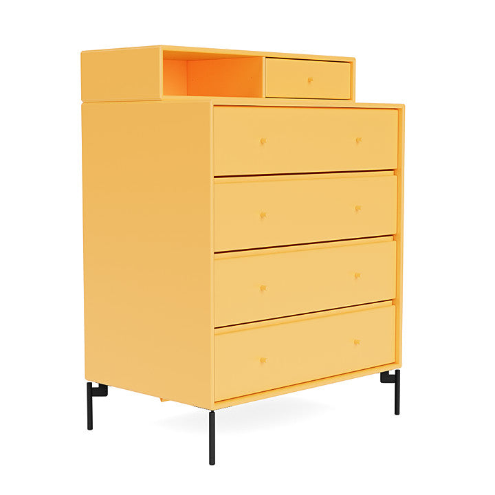 [product_category]-Montana Keep Chest Of Drawers With Legs, Acacia/Black-Montana Furniture-5715288346270-0000KEEP-166-03-MON-3