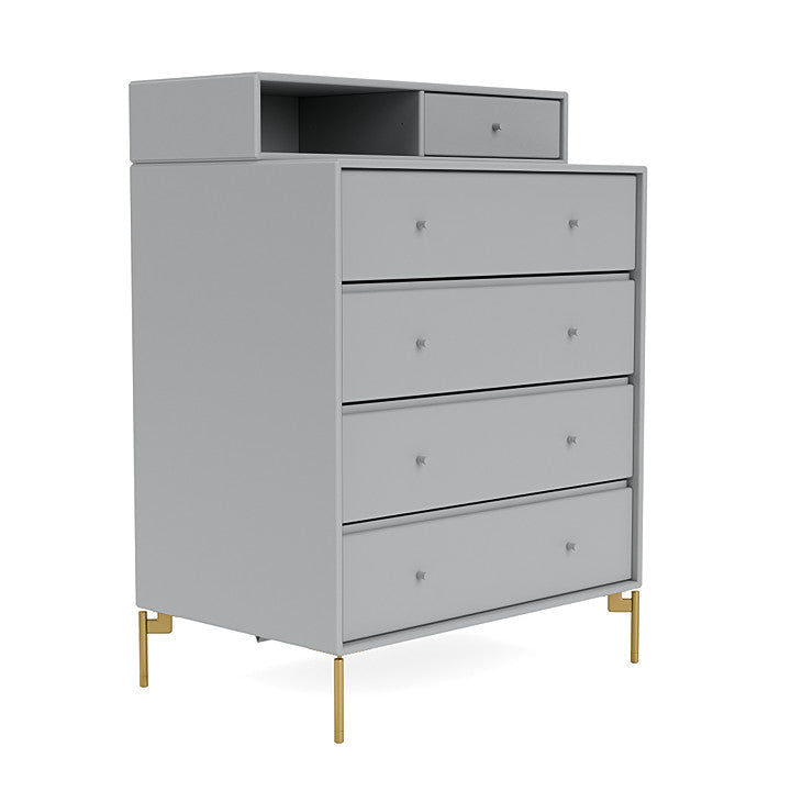 [product_category]-Montana Keep Chest Of Drawers With Legs, Fjord/Brass-Montana Furniture-5714322260268-0000KEEP-02-09-MON-3