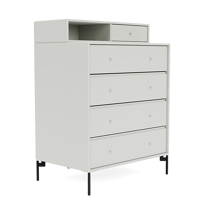 [product_category]-Montana Keep Chest Of Drawers With Legs, Nordic/Black-Montana Furniture-5714322260459-0000KEEP-09-03-MON-3