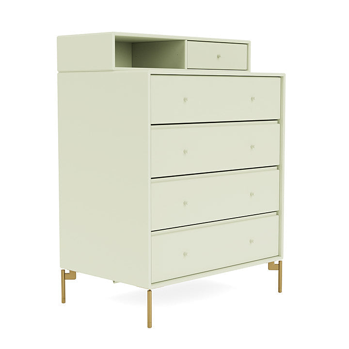 [product_category]-Montana Keep Chest Of Drawers With Legs, Pomelo/Brass-Montana Furniture-5714322261142-0000KEEP-140-09-MON-3