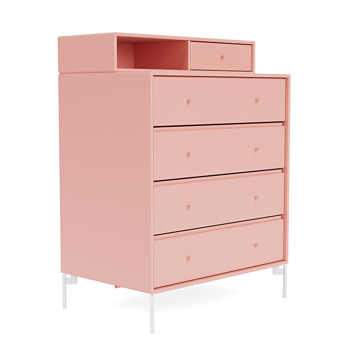 [product_category]-Montana Keep Chest Of Drawers With Legs, Ruby/Snow White-Montana Furniture-5715288346379-0000KEEP-167-02-MON-3