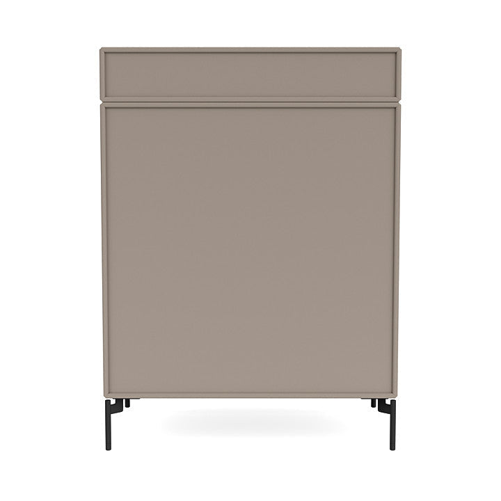 [product_category]-Montana Keep Chest Of Drawers With Legs, Truffle/Black-Montana Furniture-5714322261173-0000KEEP-141-03-MON-4