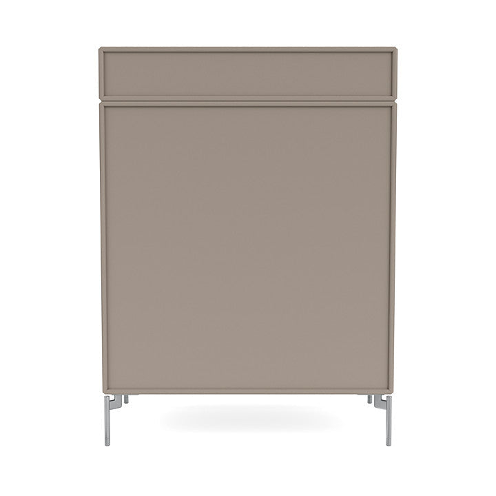 [product_category]-Montana Keep Chest Of Drawers With Legs, Truffle/Matt Chrome-Montana Furniture-5714322261159-0000KEEP-141-01-MON-4