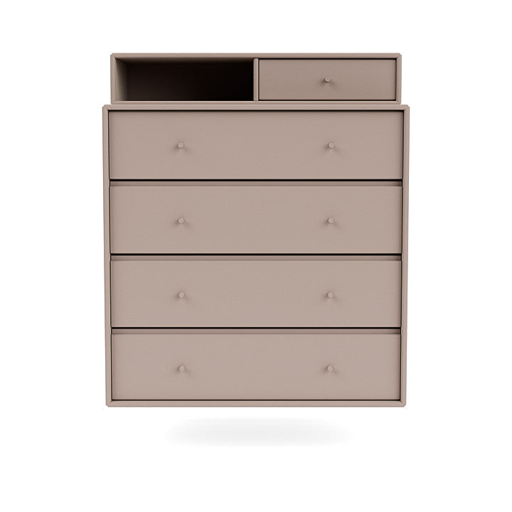 [product_category]-Montana Keep Chest Of Drawers With Suspension Rail, Mushroom Brown-Montana Furniture-5714322260862-0000KEEP-137-04-MON-2