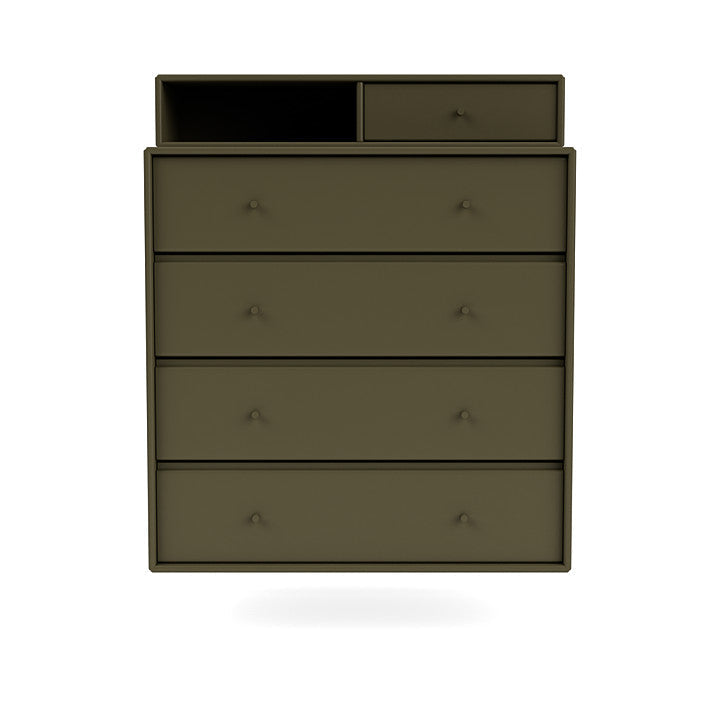 [product_category]-Montana Keep Chest Of Drawers With Suspension Rail, Oregano Green-Montana Furniture-5714322261029-0000KEEP-139-04-MON-2