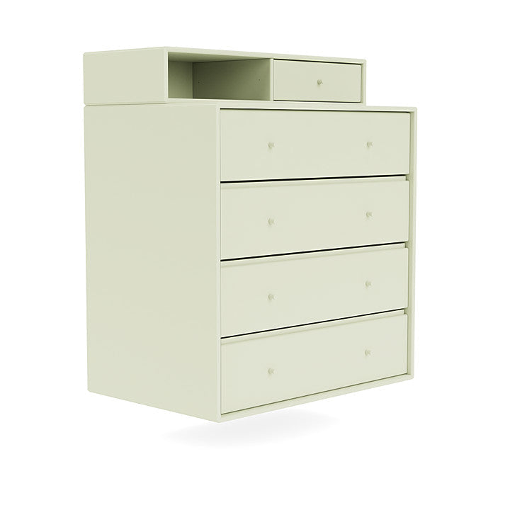 [product_category]-Montana Keep Chest Of Drawers With Suspension Rail, Pomelo Green-Montana Furniture-5714322261104-0000KEEP-140-04-MON-3