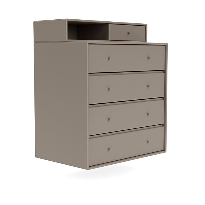 [product_category]-Montana Keep Chest Of Drawers With Suspension Rail, Truffle Grey-Montana Furniture-5714322261180-0000KEEP-141-04-MON-3