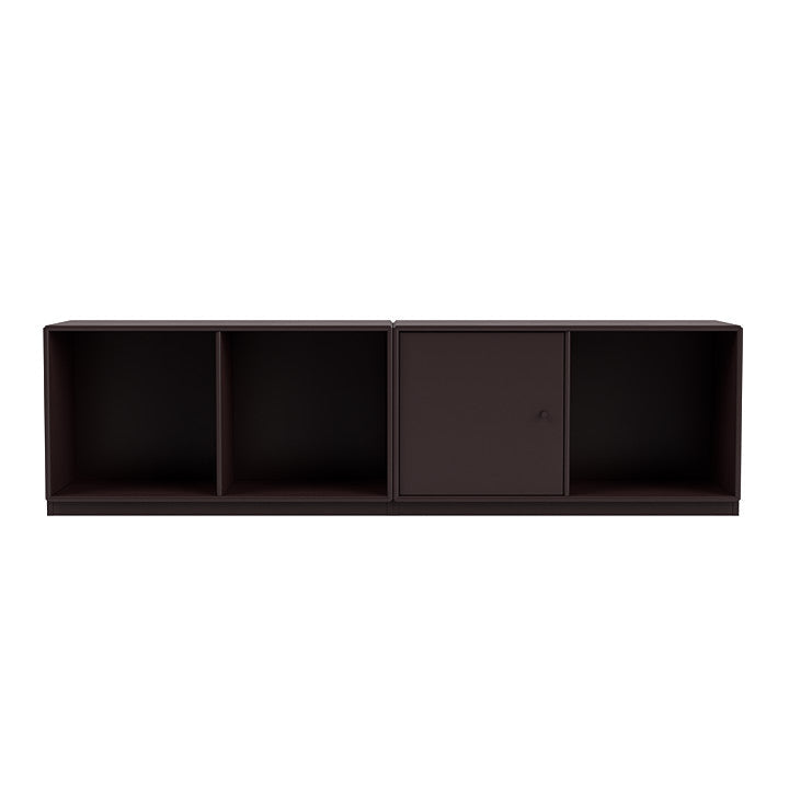 [product_category]-Montana Line Sideboard With 3 Cm Plinth, Balsamic Brown-Montana Furniture-5714322254502-0000LINE-160-06-MON-2