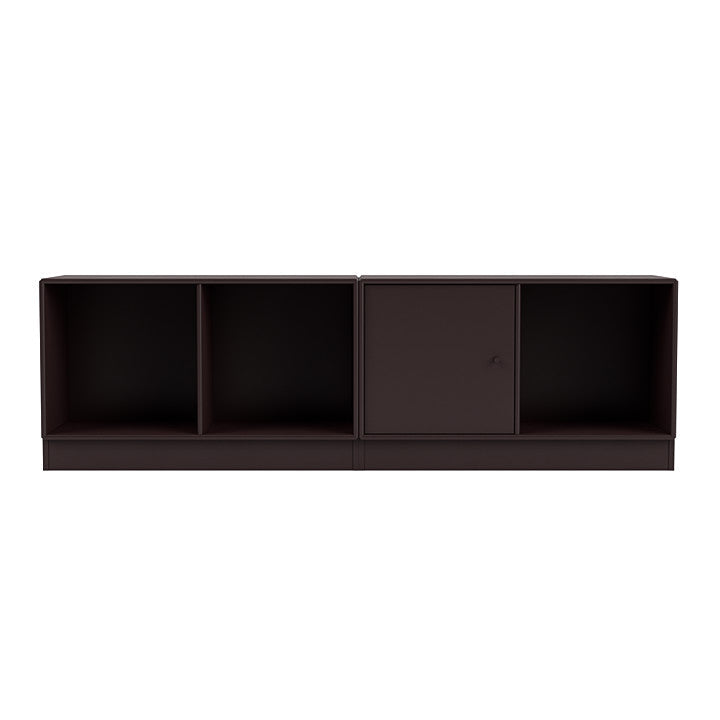 [product_category]-Montana Line Sideboard With 7 Cm Plinth, Balsamic Brown-Montana Furniture-5714322254519-0000LINE-160-07-MON-2