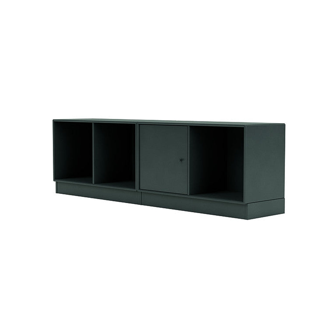 [product_category]-Montana Line Sideboard With 7 Cm Plinth, Black Jade-Montana Furniture-5714322254755-0000LINE-163-07-MON-1