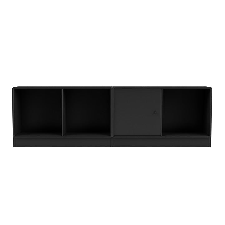 [product_category]-Montana Line Sideboard With 7 Cm Plinth, Black-Montana Furniture-5714322252300-0000LINE-05-07-MON-2