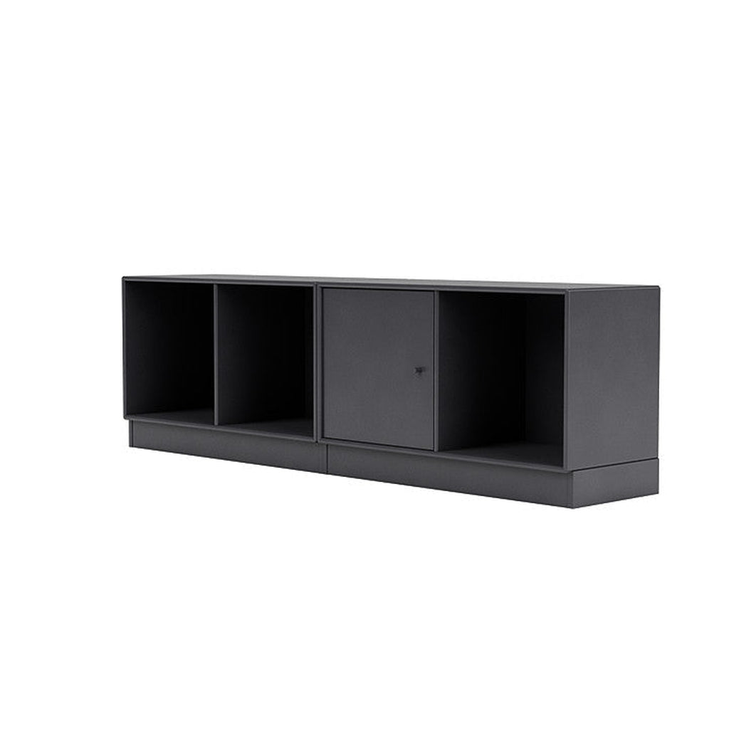 [product_category]-Montana Line Sideboard With 7 Cm Plinth, Carbon Black-Montana Furniture-5714322255073-0000LINE-36-07-MON-1