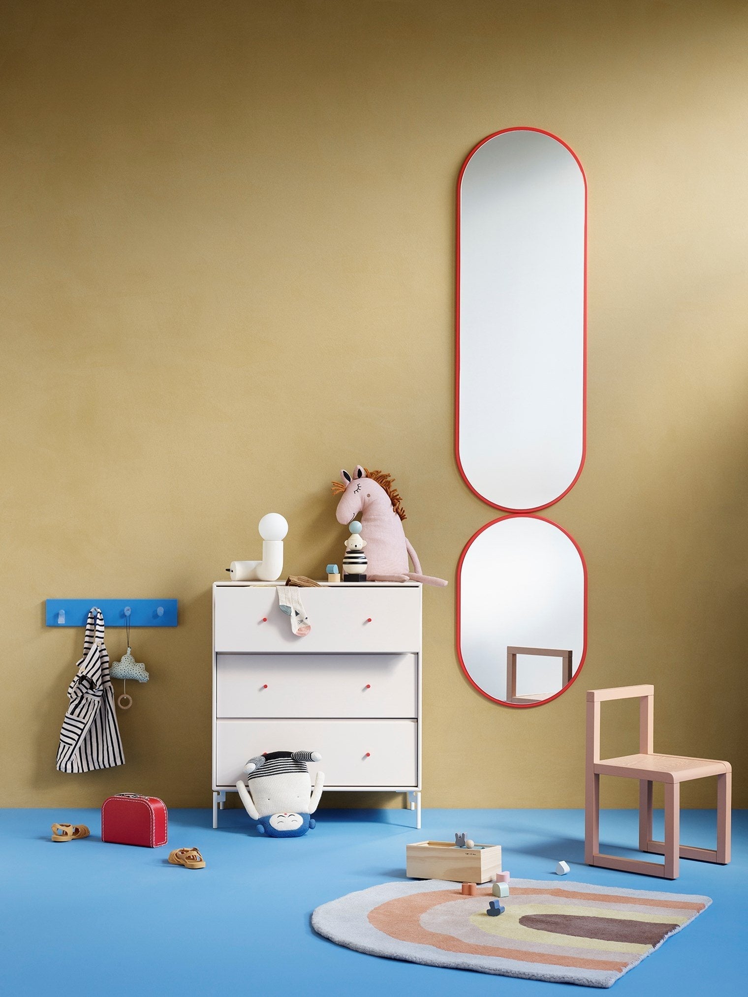 [product_category]-Montana Look Oval Mirror, Hokkaido Brown-Montana Furniture-5714322031226-0000LOOK-162-04-MON-6