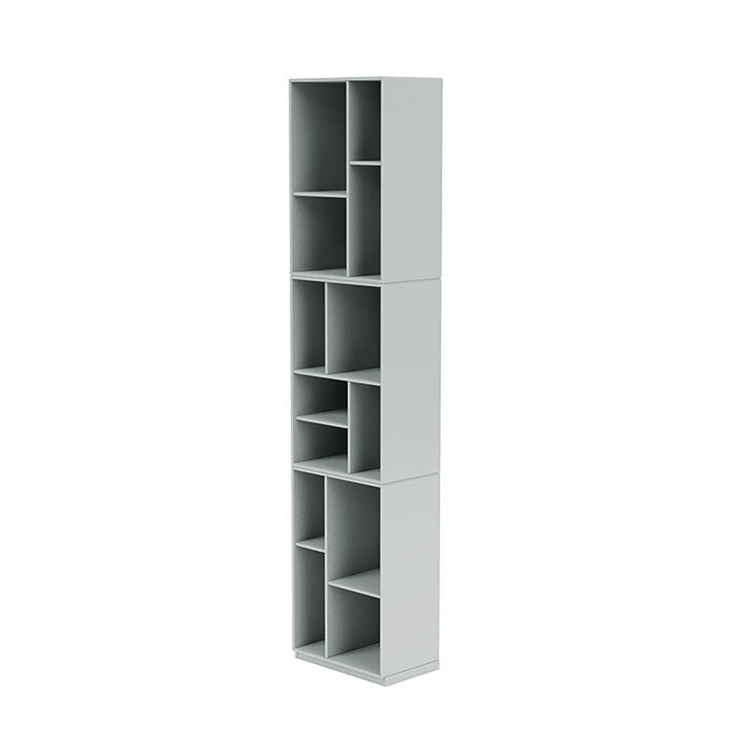 [product_category]-Montana Loom High Bookcase With 3 Cm Plinth, Oyster Grey-Montana Furniture-5714322264136-0000LOOM-156-06-MON-1