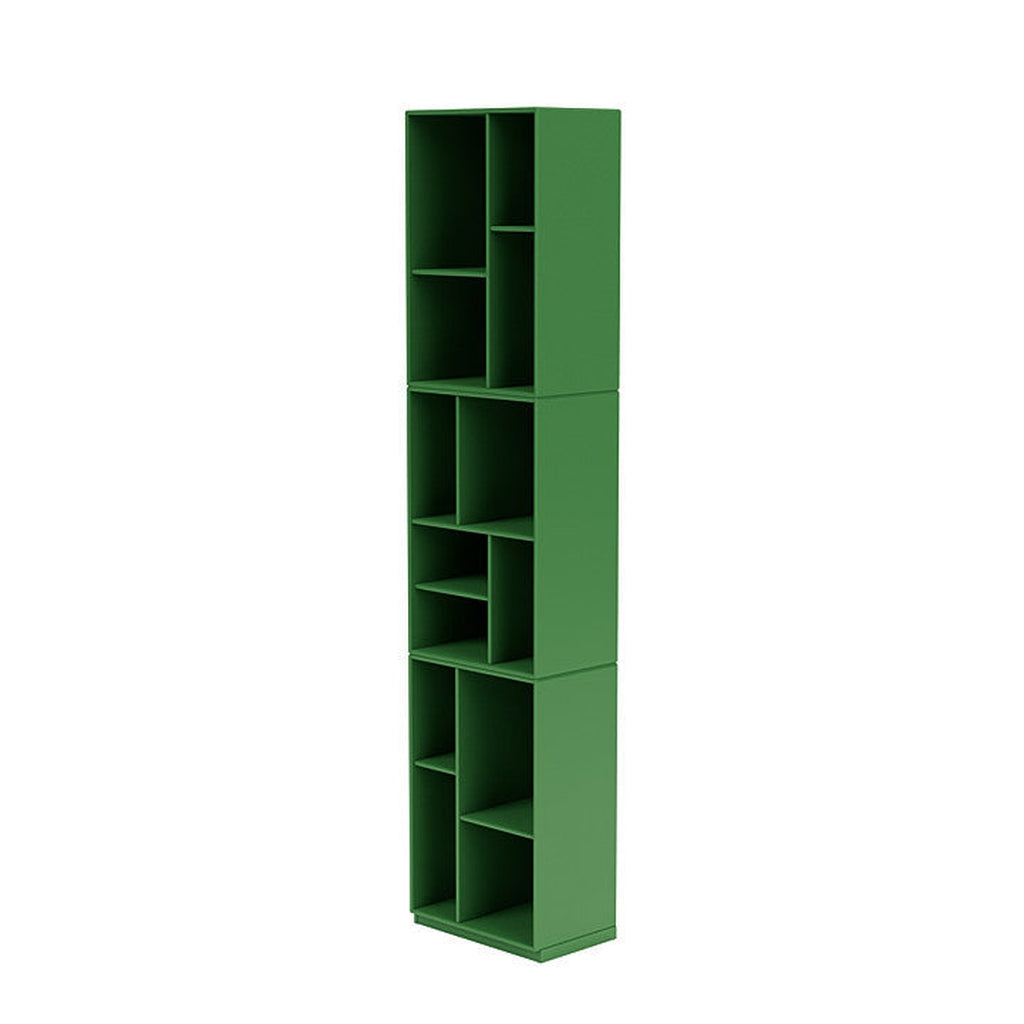 [product_category]-Montana Loom High Bookcase With 3 Cm Plinth, Parsley Green-Montana Furniture-5714322264044-0000LOOM-152-06-MON-1