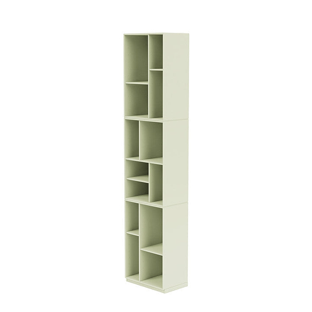[product_category]-Montana Loom High Bookcase With 3 Cm Plinth, Pomelo Green-Montana Furniture-5714322263689-0000LOOM-140-06-MON-1