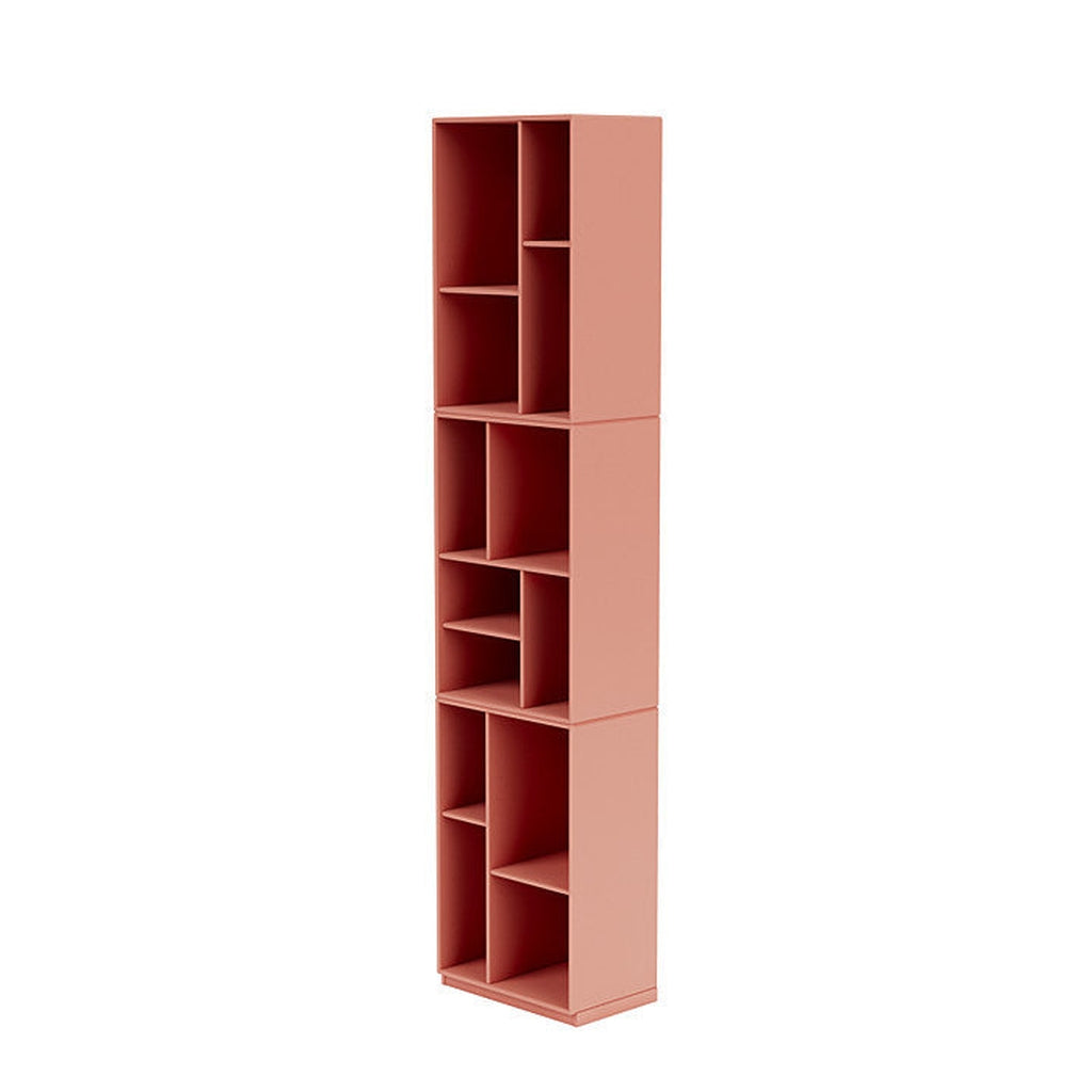[product_category]-Montana Loom High Bookcase With 3 Cm Plinth, Rhubarb Red-Montana Furniture-5714322264013-0000LOOM-151-06-MON-1
