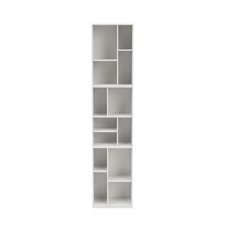 [product_category]-Montana Loom High Bookcase With 3 Cm Plinth, White-Montana Furniture-5714322263320-0000LOOM-01-06-MON-2