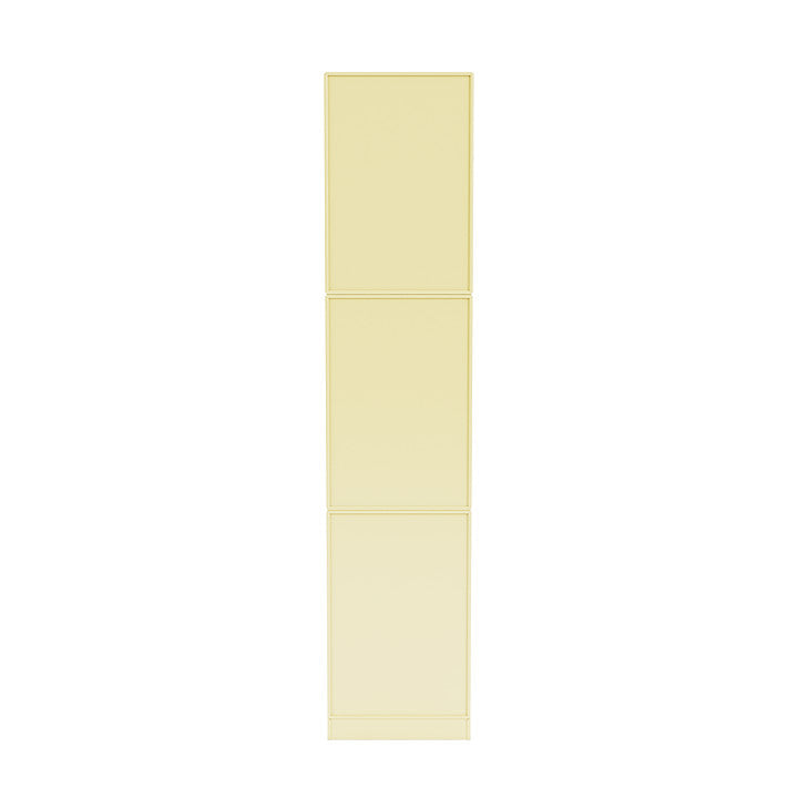 [product_category]-Montana Loom High Bookcase With 7 Cm Plinth, Chamomile Yellow-Montana Furniture-5714322264235-0000LOOM-159-07-MON-4