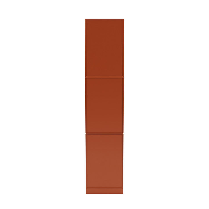 [product_category]-Montana Loom High Bookcase With 7 Cm Plinth, Hokkaido Brown-Montana Furniture-5714322264327-0000LOOM-162-07-MON-4