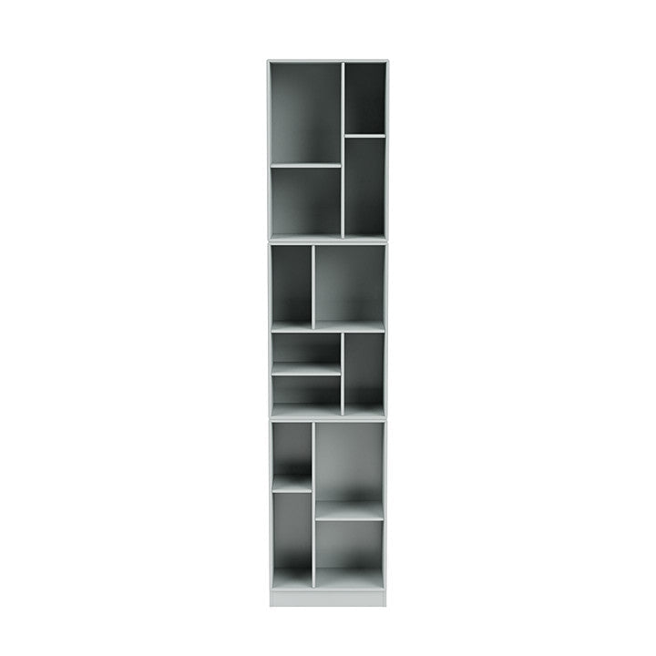 [product_category]-Montana Loom High Bookcase With 7 Cm Plinth, Oyster Grey-Montana Furniture-5714322264143-0000LOOM-156-07-MON-2