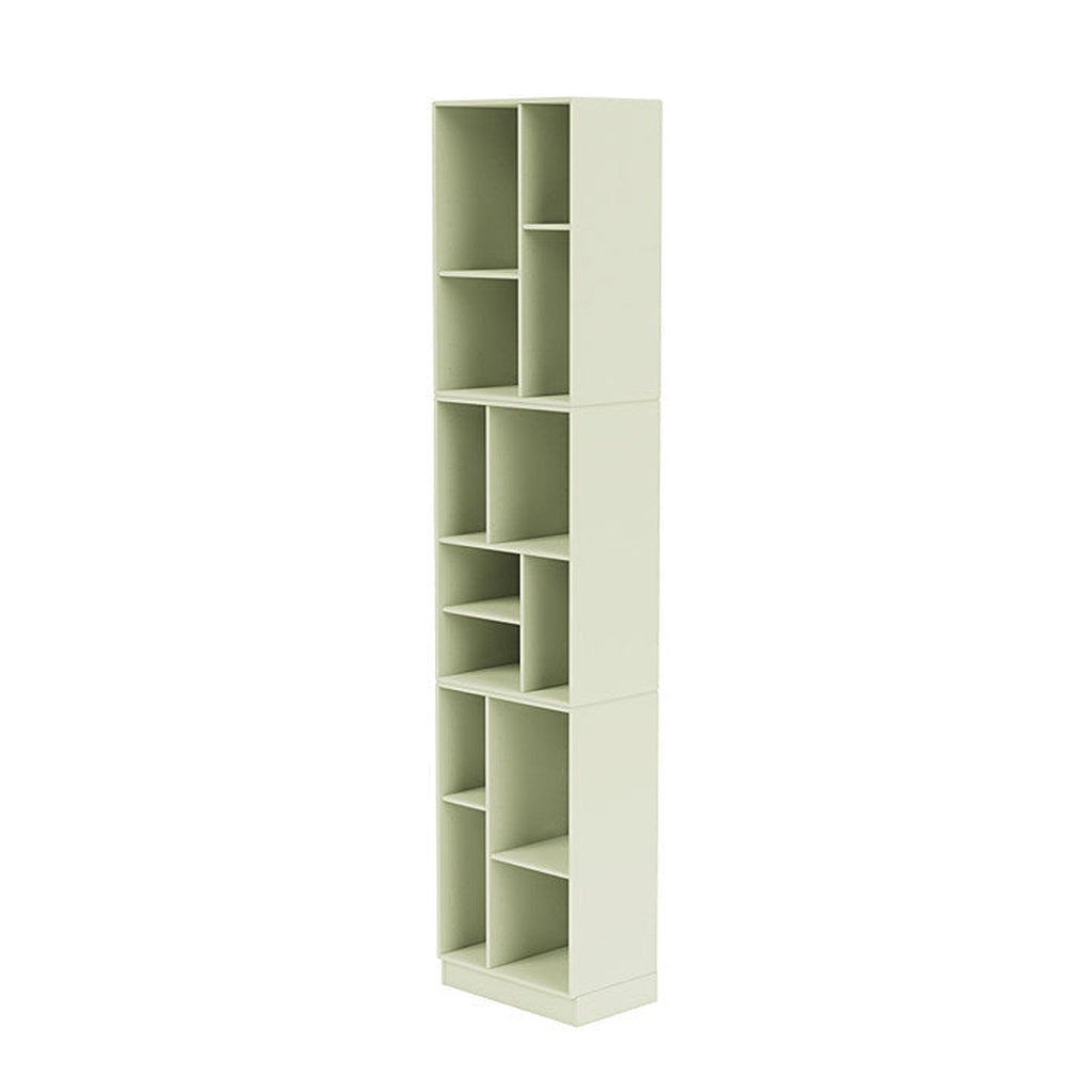 [product_category]-Montana Loom High Bookcase With 7 Cm Plinth, Pomelo Green-Montana Furniture-5714322263696-0000LOOM-140-07-MON-1