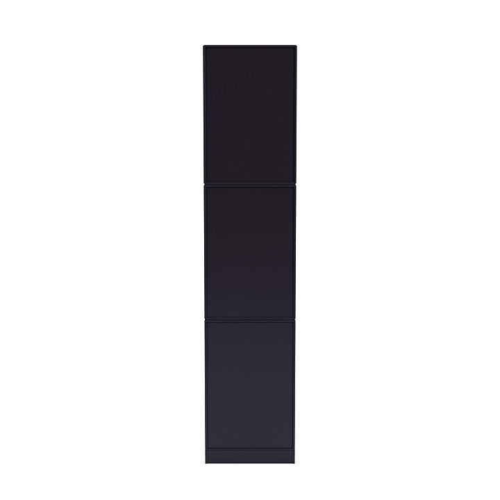 [product_category]-Montana Loom High Bookcase With 7 Cm Plinth, Shadow-Montana Furniture-5714322263900-0000LOOM-147-07-MON-4