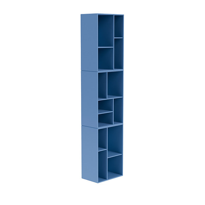 [product_category]-Montana Loom High Bookcase With Suspension Rail, Azure Blue-Montana Furniture-5714322264068-0000LOOM-154-04-MON-3