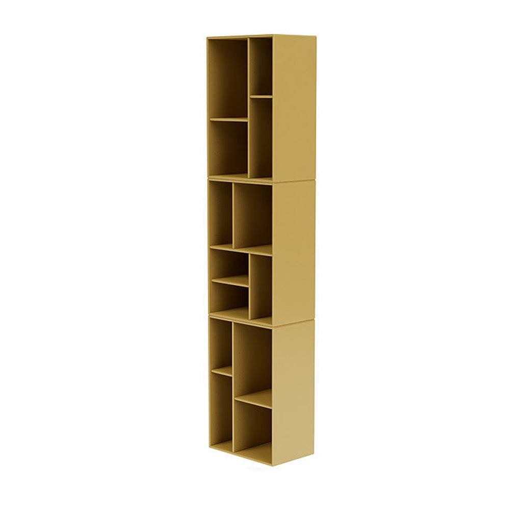 [product_category]-Montana Loom High Bookcase With Suspension Rail, Cumin Yellow-Montana Furniture-5714322264150-0000LOOM-157-04-MON-1